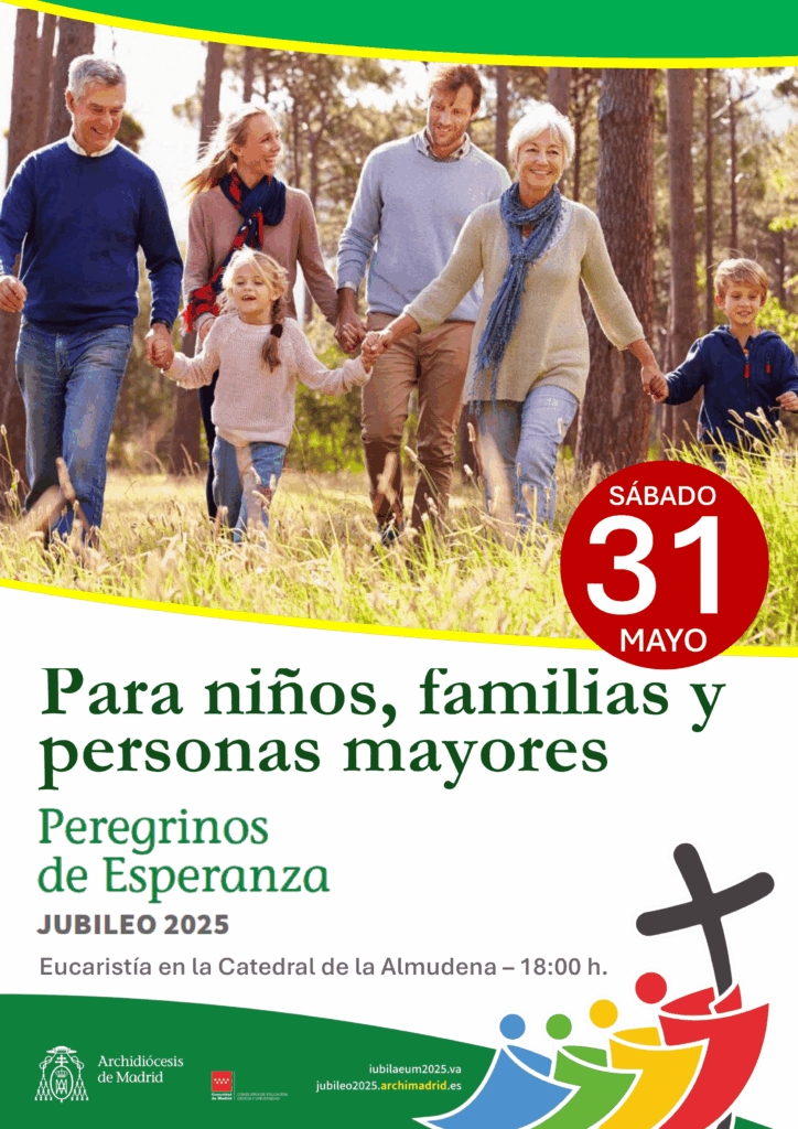 Misa Jubilar de niños, familias, personas mayores